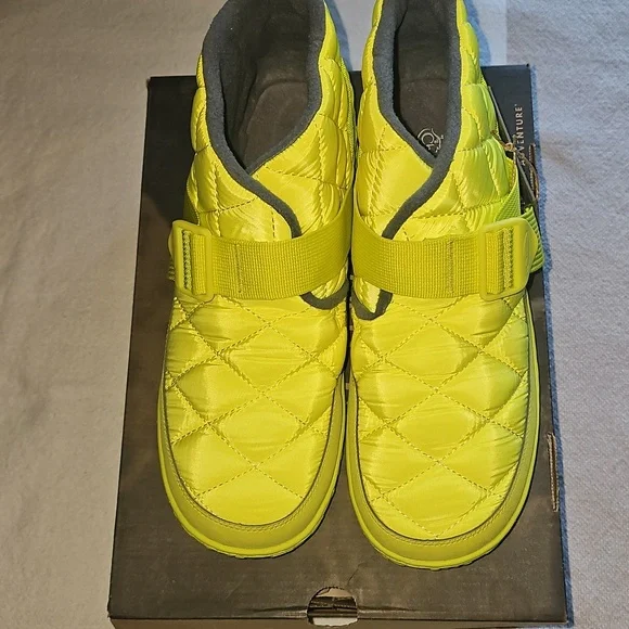 NWT Chaco Ramble Puff Mens 11.5 Hi Viz Green Fleece Lined - Picture 1 of 9